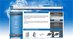 Desktop Screenshot of etsa.fr